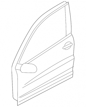 Front right door assembly VW Taos 22-25