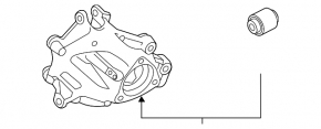 Rear left axle Volvo XC40 19-25 FWD