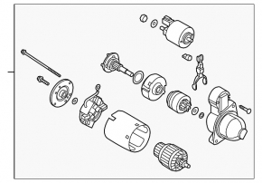 Starter Kia Optima 16-18