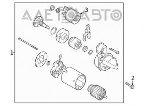 Starter Kia Optima 16-18