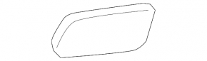 Headlight washer plug right VW CC 13-16 rest