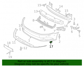 Headlight washer plug right VW CC 13-16 rest