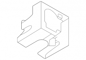 Volkswagen ID.4 21-22 front view camera bracket in the grille