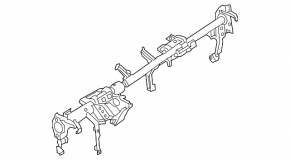 Mitsubishi Outlander 14-18 Torpedo Reinforcement Pipe