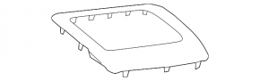 Lexus CT200h 11-17 Navigation Display Monitor Frame