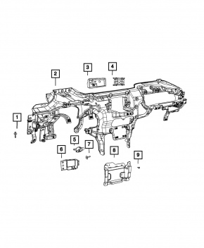 Jeep Grand Cherokee WK2 14-22 underbody frame reinforcement