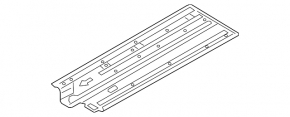 Right underbody protection for Kia Forte 4d 14-16
