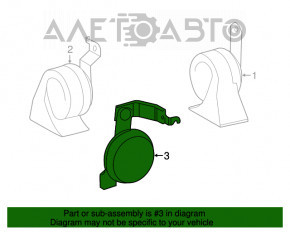 Siren Lexus RX350 16-22 with bracket