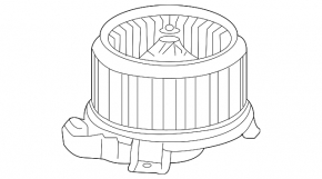 Motor heater fan Toyota Camry v40