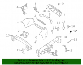 Left rear bumper cover for Mercedes W167 GLE 350 450 20-24 AMG (package)