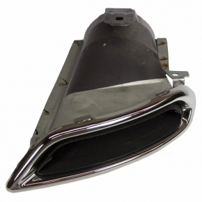Muffler tip left Ford Fusion mk5 13-20 for 2 pipes