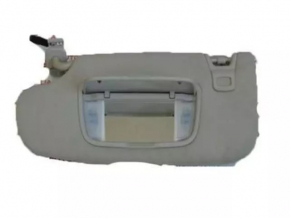Left visor Ford Fusion mk5 13-20 beige, without hook, without plug, for cleaning