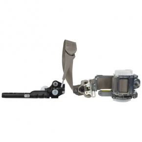 Driver's seat belt Ford Fusion mk5 17-20 gray, with tensioner