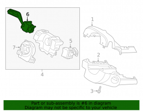 Steering column switch left Ford Escape MK4 20-