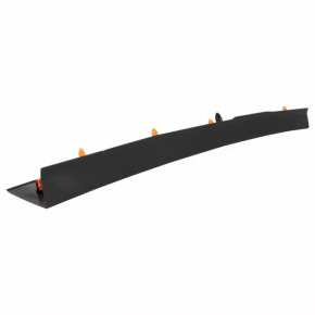 Upper tailgate trim for Ford Explorer 20-25, black, worn