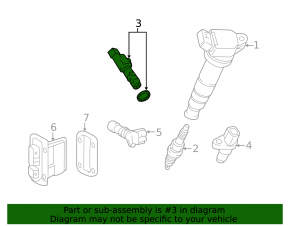 Toyota 4Runner 10-24 VVTi Left Exhaust Valve