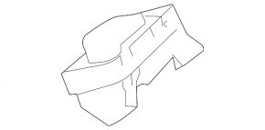 Mercedes X164 GL inner trunk handle