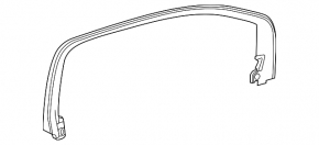 Door frame inner front right Chevrolet Volt 11-15