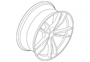 Wheel disk R19 x 8J BMW 3 G20 19-26 style 791M, M-Sport