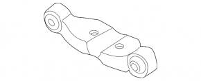 Subaru Outback 15-19 Gearbox Bracket Rusty