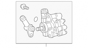 Power steering pump for Lexus GX470 03-09