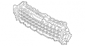 Radiator grill frame grill Audi Q7 16-19
