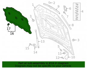 Audi Q8 19-25 hood insulation