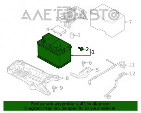 Battery 12v MINI COOPER F56 14- 77Ah 780A Euro +-Reverse EXIDE