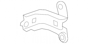 Door hinge lower rear left Honda Insight 19-22