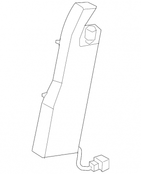 Toyota Camry v55 15-17 front left seat airbag