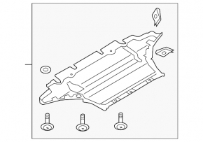 Engine Guard for Audi A4 B8 08-12