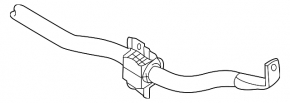 Rear stabilizer bar for Audi A5 2008-2016, 19.6 mm