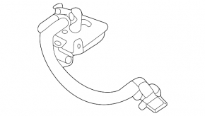 Windscreen washer nozzle rear Mercedes W167 GLE 350 450 20-23