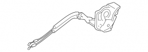 Rear left door lock Mazda6 09-13