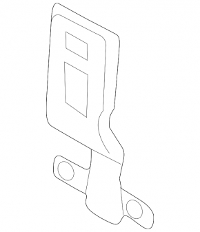 Lincoln Nautilus 19-23 Front Camera Bracket Grille
