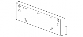 Front number plate area Jaguar F-Pace X761 17-