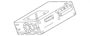 Radio tape recorder Mazda CX-50 23-24