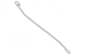 Right windshield washer nozzle with tube for Mazda CX-50 23-24