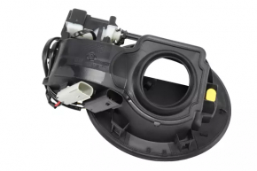 Chevrolet Volt 11-15 gas tank door mechanism housing with lock