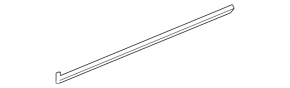 Door seal front left lower Cadillac ATS 13-