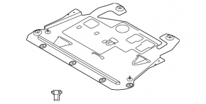 Engine protection Volvo XC40 19-25 metal