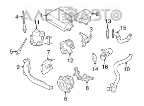 Subaru Forester 2013 SH Carbon Canister (Bare)