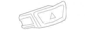 Chevrolet Trax 17-22 Hazard Light Button