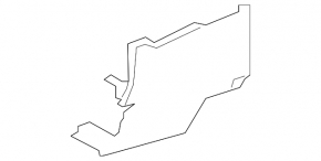 Front panel trim left Lexus UX200 UX250h 19- scratches