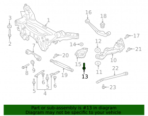 Nissan Rogue camber bolt 14-18 large