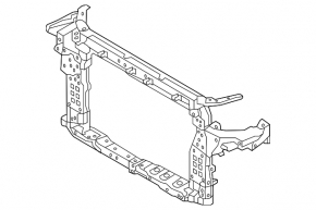 TV panel radiator Hyundai Santa FE Sport 13-18 2.0T FPS