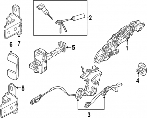 Kia EV6 22-24 Outer Front Right Door Handle Assembly