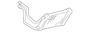 Heater Radiator Lexus RX300 RX330 RX350 RX400h 04-09