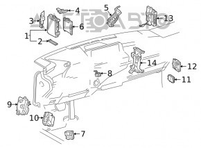 Multiplex Network Control Module Toyota Camry v70 18-24 without block