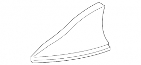 Antenna fin Kia Forte 4d 14-16 prerest